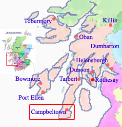From Campbeltown To Thurso & Achnasheen To Fort Augustus